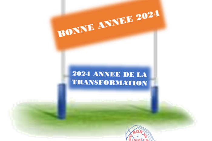 LA CFDT VOUS SOUHAITE UNE BONNE ANNEE 2024, ANNEE DE LA TRANSFORMATION